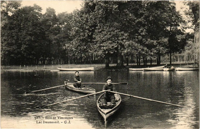 CPA PARIS 12e Bois de VINCENNES Lac Daumesnil (672603)