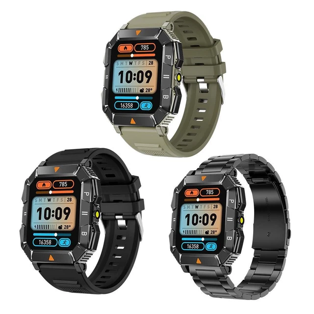 SMART WATCH WITH Heart Rate Blood Oxygen Sleep Monitor Waterproof £16. ...