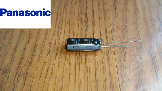 Panasonic 1000uf 16v Electrolytic Capacitor 105 LOW ESR FR Series EEUFR1C102L