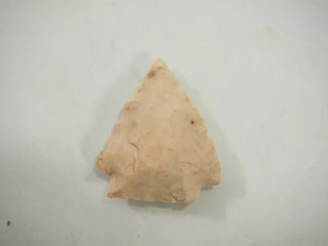 Archaic-Paleo flint arrow head point Stemmed artifact Arenosa Texas NAA-358