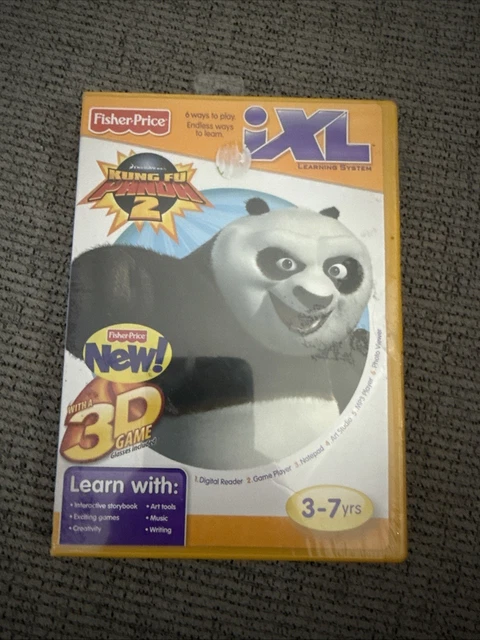 Fisher-Price IXL Lernsoftware 'Kung Fu Panda 3D' - Edukatives Spiel Für Das IXL Learning System