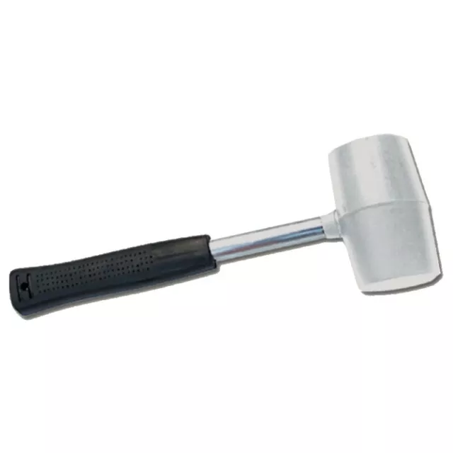 Maillet 55 MM Marteau Léger de Tuile Caoutchouc Poignée en Métal JB12618