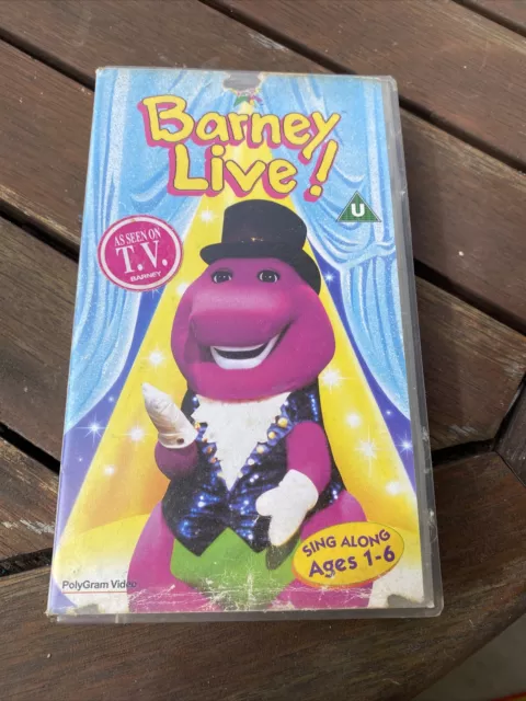 BARNEY LIVE IN New York City-Vhs Video (Ex Rare) EUR 43,78 - PicClick DE