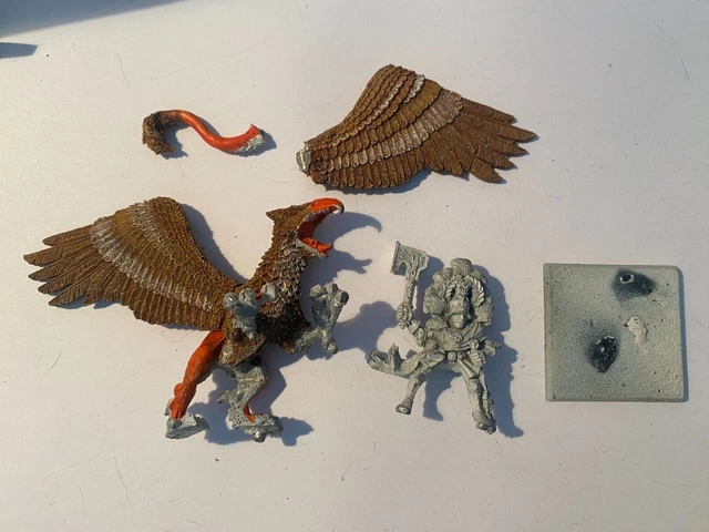 Figurine Warhammer Citadel Empire - Emperor Karl Franz riding the War Griffon