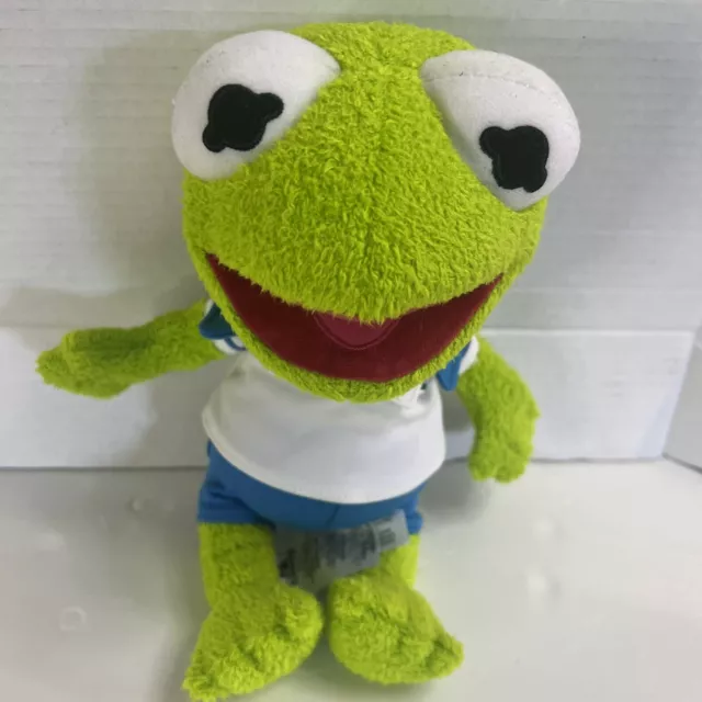 Disney Muppet Babies Kermit The Frog Plush 12" Stuffed Animal Toy