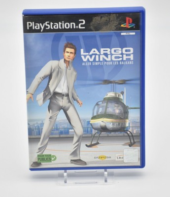 LARGO WINCH PlayStation 2 avec notice Aller simple pour les balkans 