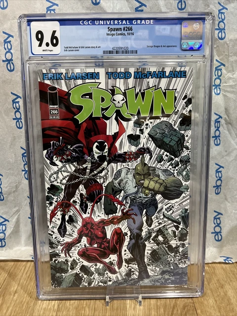 Spawn #266 Image Comics 1st Print Todd Mcfarlane Low Print Run comic cgc 9.6