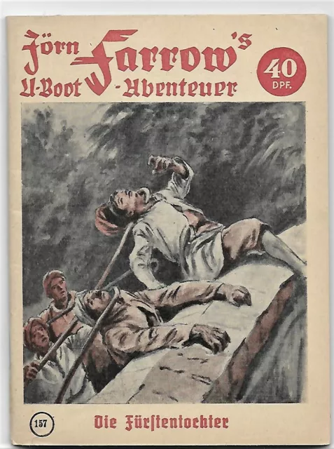 Jörn Farrows U-Boot  Abenteuer Nr.157 > Die Fürstentochter < 1957 Hans Warren