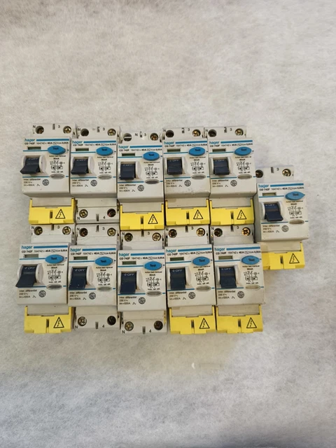 Disjoncteur différentiel 4-pôles, 6kA, 25A, 30mA, Type A