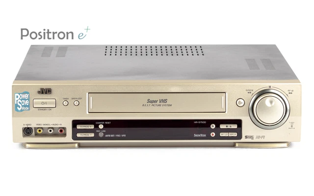 JVC HR-S7500 SVHS Videorecorder + FB/ Jog Shuttle / gewartet 1 Jahr ...
