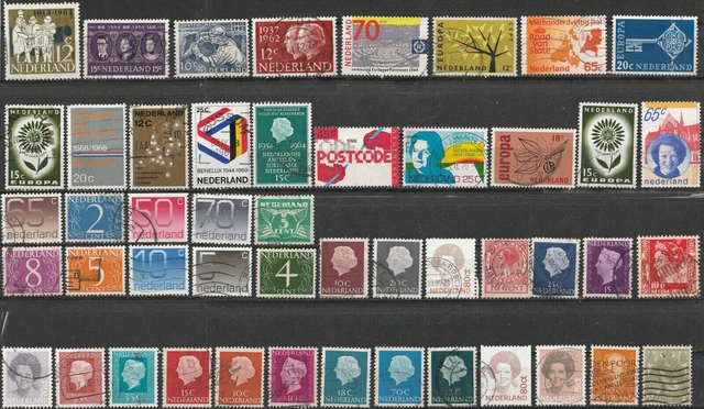 Niederlande Lot mit Marken aus Nederland Netherlands Pays-Bas Países Bajos 2136