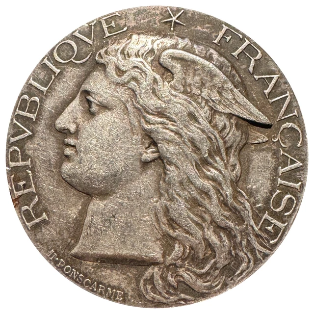 Médaille En Argent 1885 – Ministère Du Commerce – H. Ponscarme – Monnaie De Paris