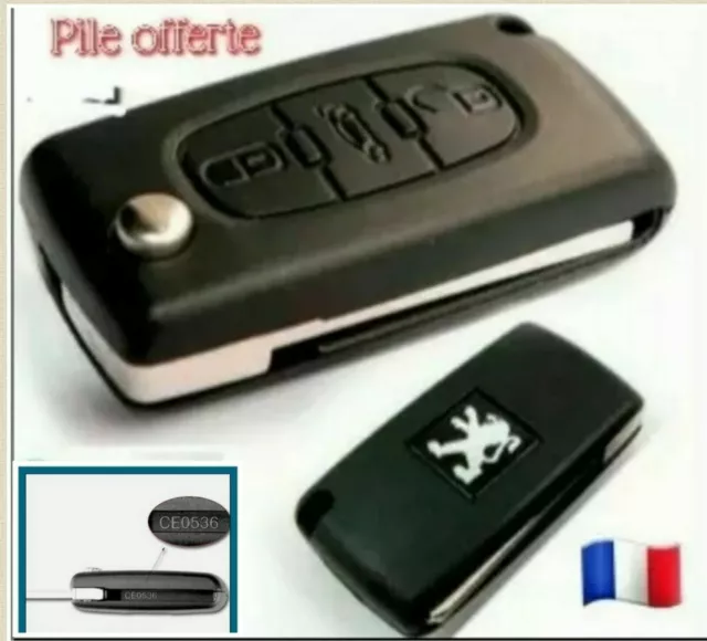Coque clé 3 bouton Coffre Peugeot 107 207 307 308 - Achat / Vente boitier -  coque de clé Coque pour cle de voiture à prix fou 3529683293778 - Cdiscount