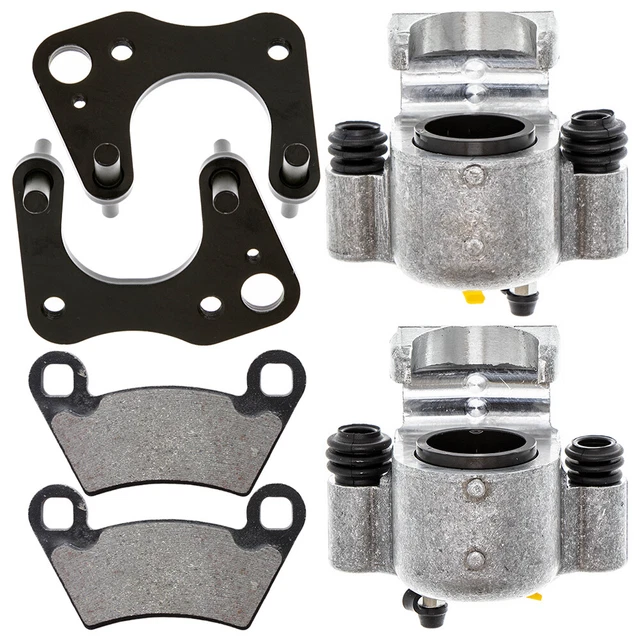 Front Left Right Brake Caliper Pad Set Pair for Polaris Ranger 570 2014-2017