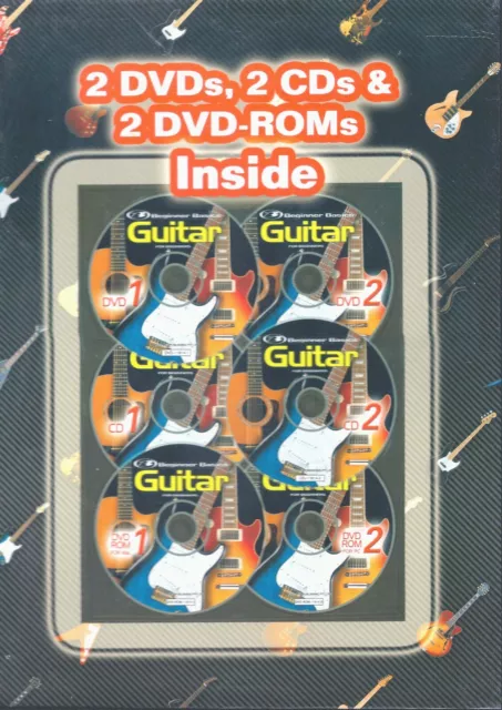 Learn To Play Guitar Beginner Basics Electric Acoustic Tutor Book CDs & DVDs P5 2