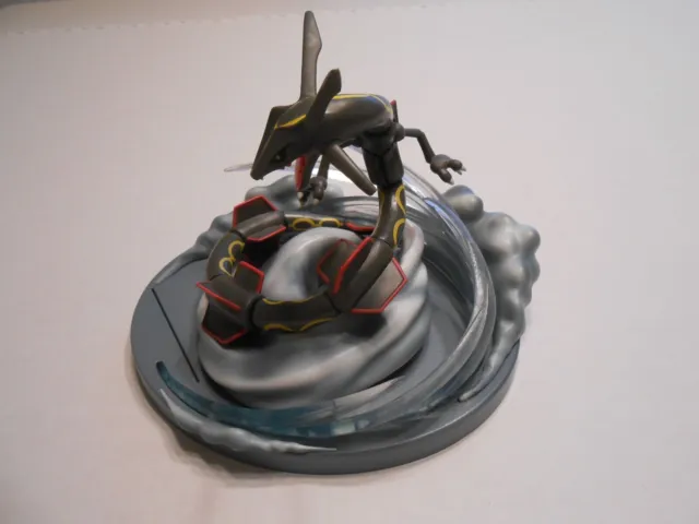 Black Shiny Rayquaza Pokemon Monster Collection Figure Takara Tomy G08 2.5in