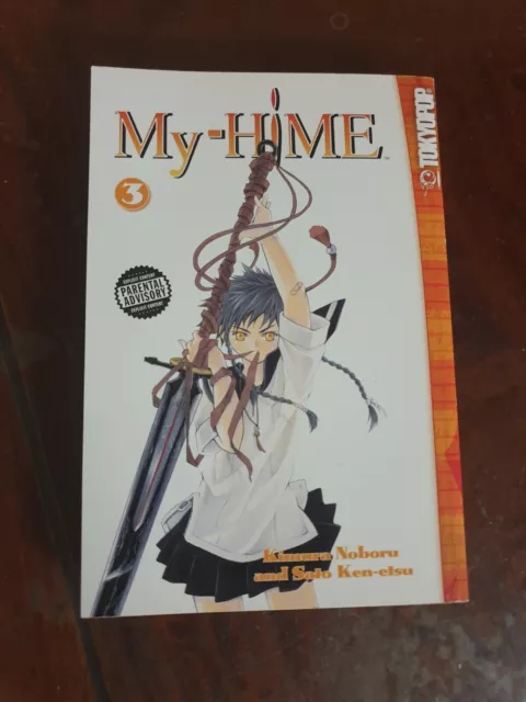 My-HiME, Vol. 3  Kimura Noboru Tokyopop 1st Printing USA