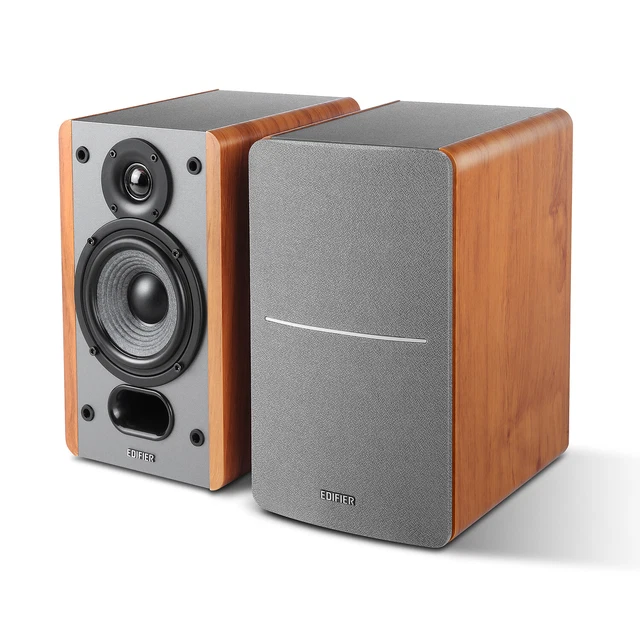 EDIFIER P12 PASSIVE Bookshelf Speakers with Builtin Wall Mount Bracket