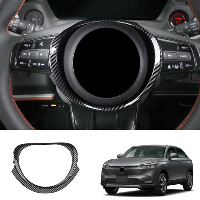 Für Vezel -V 2021 2022 Innenraum Auto Kohle Faser Lenkung Rad Panel A V6U3