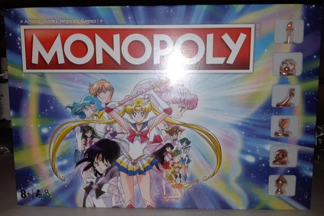 Winning Moves Monopoly Sailor Moon Edition - Monopoly Spiel für Fans