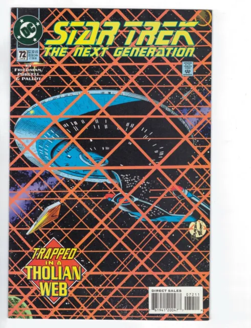 Star Trek: The Next Generation - #72 1995 DC COMICS VF Condition