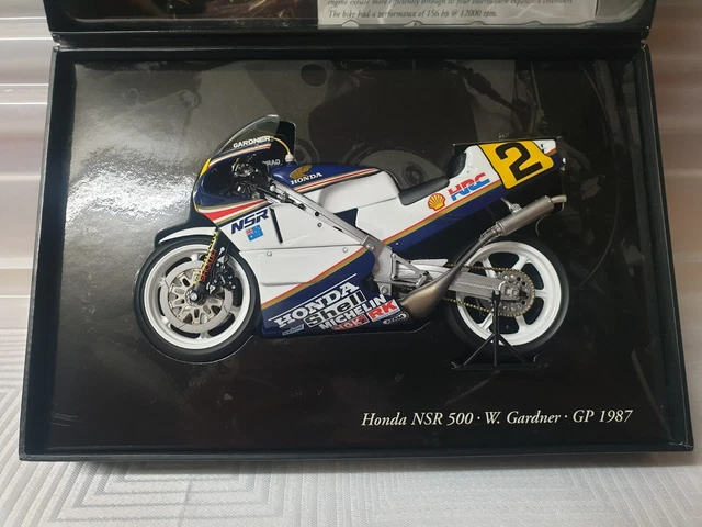 1/12 ミニチャンプス ホンダ NSR500 W Gardner GP1987 ミニチャンプス