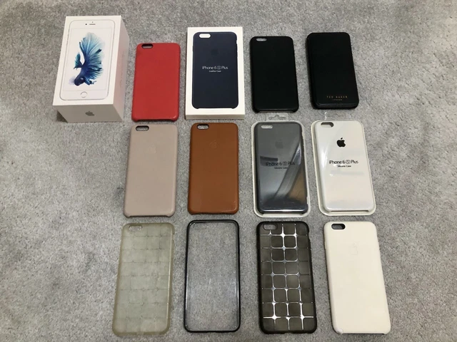  Apple iPhone 6s Plus - 128GB - Silver (Unlocked) BUNDLE Not 7 8 X 11 12 13 14