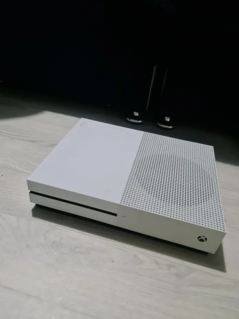 microsoft xbox one S white console