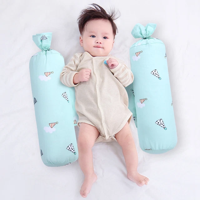 2Pcs Baby Cushion Removable Pillowcase No Fluorescent Agent Infant Sleeping
