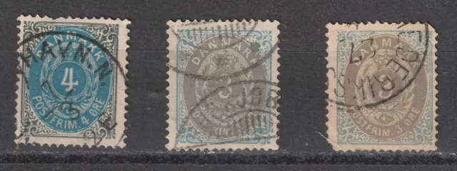 Denmark Lot 9: (Stamp details below) 2023 Scott Catalog Value $206.10