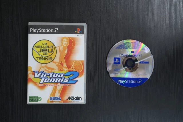 Virtua Tennis 2 PS2 PAL FR Sony PlayStation 2