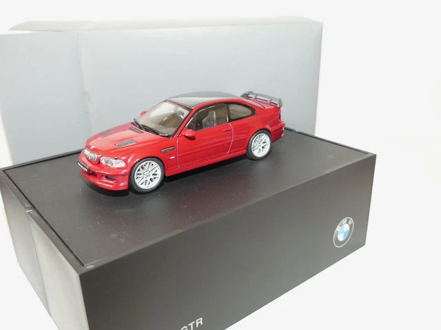 BMW M3 E46 Coupé Jaune - Miniature Kyosho Échelle 1/18 - Édition Concession Avec Boîte