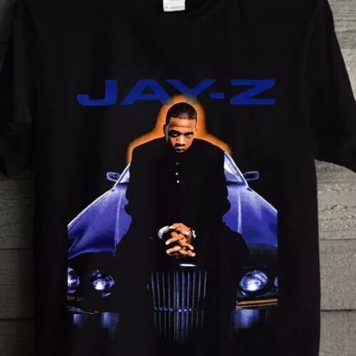 New Black hip hop rap t-shirt RNB Jay Z roc.a.fella size 5XL