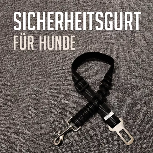 Hunde Sicherheitsgurt Sicherheitsleine Auto Hundegurt Anschnallgurt Hundeleine