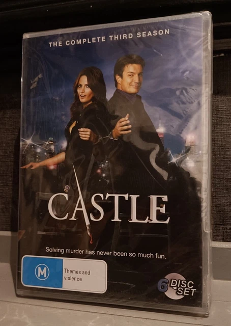 Castle: The Complete Third Season DVD (2012),New & Sealed,Drama Movie /Region 4
