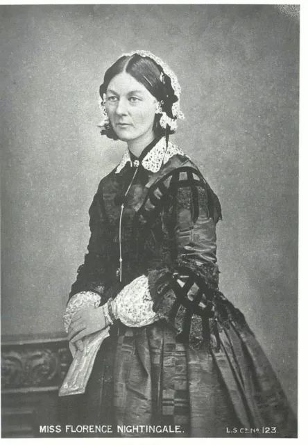 Postcard, Nurse Miss Florence Nightingale by Mayfair Cards of London NB4