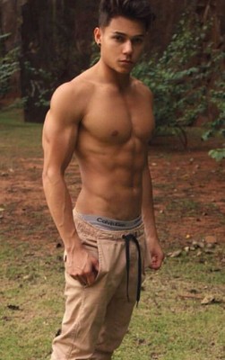 SHIRTLESS MALE BEEFCAKE Latino Hunk Muscular Hard Body Jock PHOTO 4X6