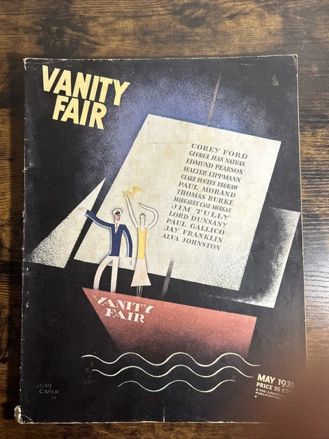 Rare Vanity Fair Vintage Magazine May 1931 Excellent Condition Complete WP