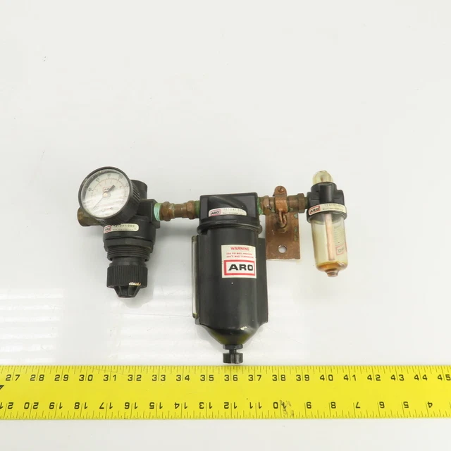 ARO 126121-000 127241-000 Regulator Filter Lubricator Assembly 250 PSI