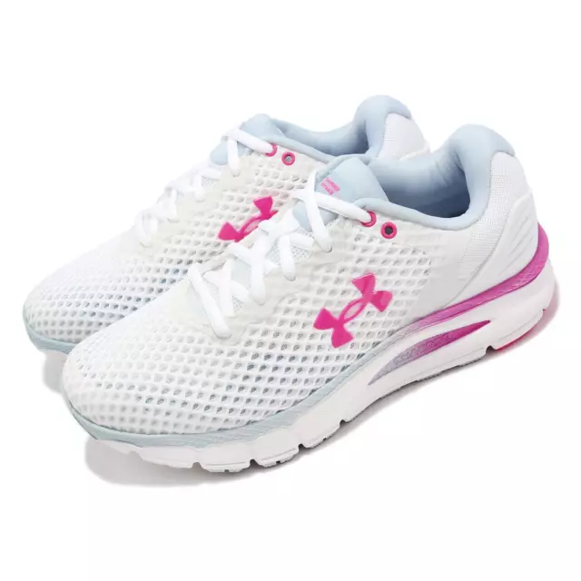 UNDER ARMOUR CHARGED Intake 5 UA White Pink Women Running Shoes 3023564-106  EUR 161,04 - PicClick IT