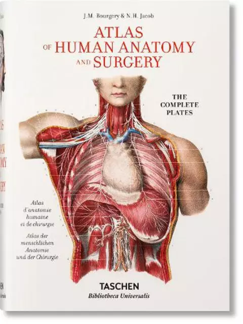 Bourgery. Atlas of Human Anatomy and Surgery by Henri Sick (English) Hardcover B