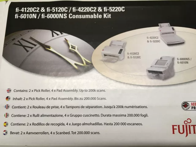 Fujitsu CON-3289-003A - Comsumable Kit - fi-4120C2 fi4220C2 fi-5120C fi-5220C 2
