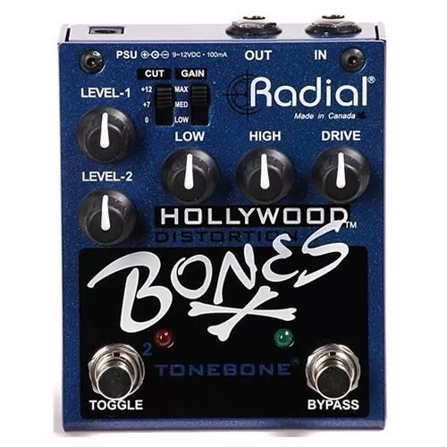 RADIAL Bones Hollywood Distortion pedal