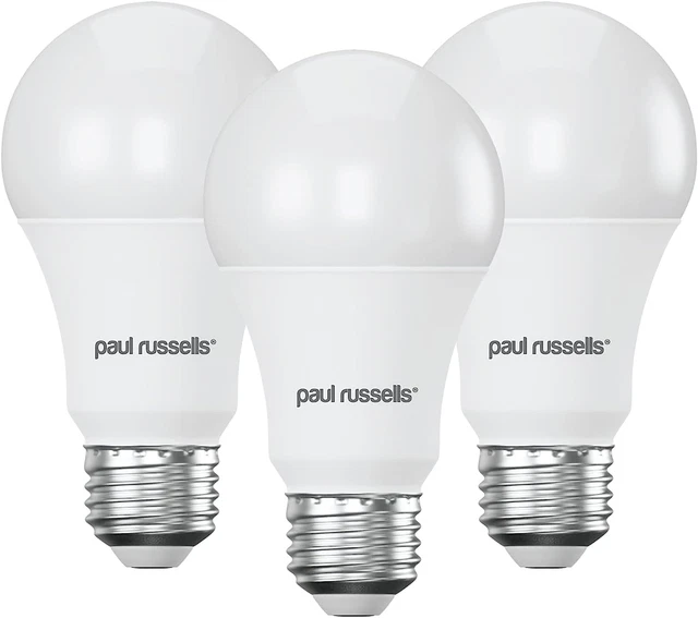 Paul Russells E27 Edison Schraube LED Glühbirnen - Packung mit 3-15 W 100 W Glühbirne 1521LM Lumen