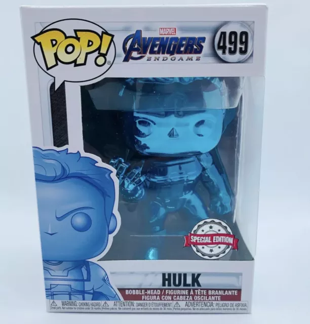 FUNKO POP! MARVEL Avengers Endgame Hulk (Orange Chrome) Special Edition 499  £9.99 - PicClick UK
