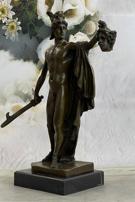 Aldo Firmato Aldo Vitale Tributo A Cellini Nude Bronzo Scultura Fatto Mano Figura Art 
