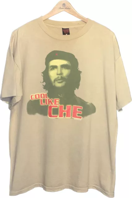 Vintage 90s Fashion Victim Cuban Revolutionary CHE Guevara Korda t-shirt  tee XL
