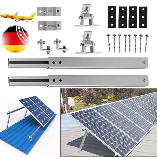 Halter Fr Solarpanel Flachdach