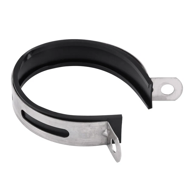 Metal Motorcycle Exhaust Muffler Tail Pipe Tip Tailpipe Silver