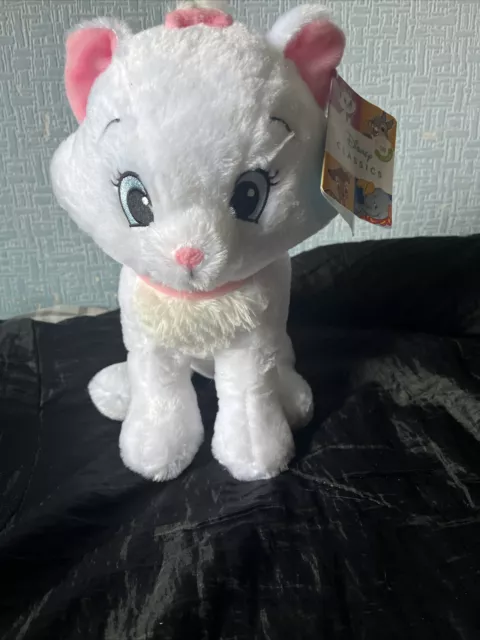 Disney Store MARIE Aristocats 13" Plush Cuddly Soft Toy BNWT